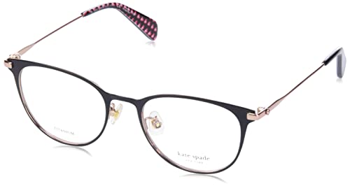 Kate Spade Unisex Leilani/f Sunglasses, 807/18 Black, 49 von Kate Spade