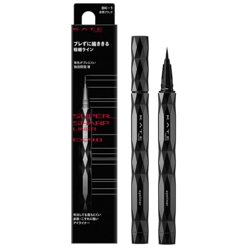 Kanebo Kate New Super Sharp Liner EX Liquid Eyeliner - BK-1 (Green Tea Set) von Kate