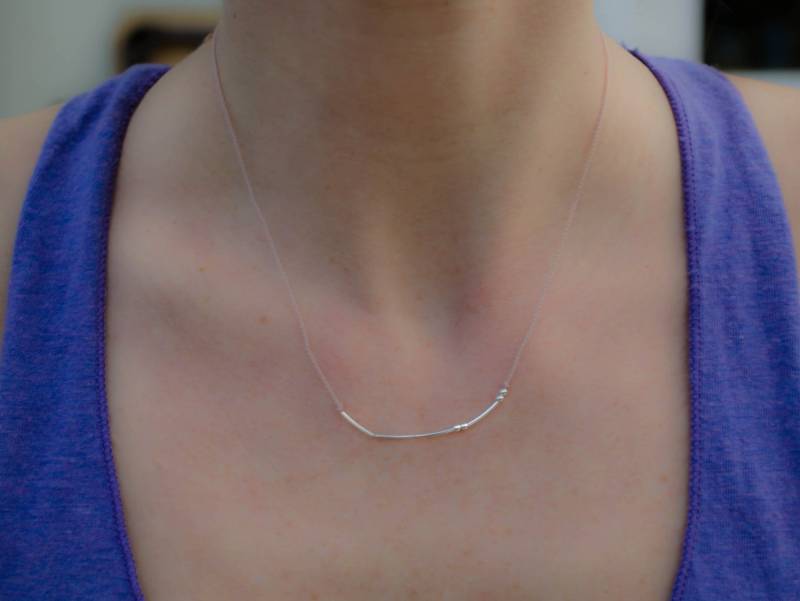 Namaste - Morse-Code-Halskette von SimplyKateCollection