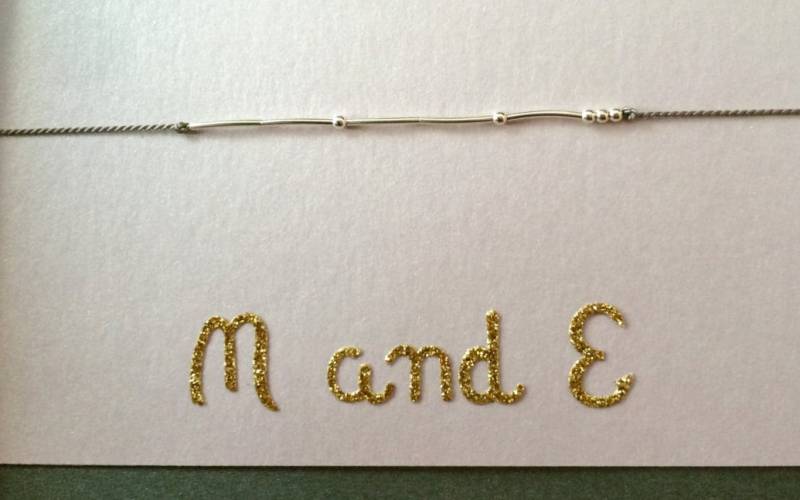 Personalisierte Anfang Morse-Code Halskette von SimplyKateCollection