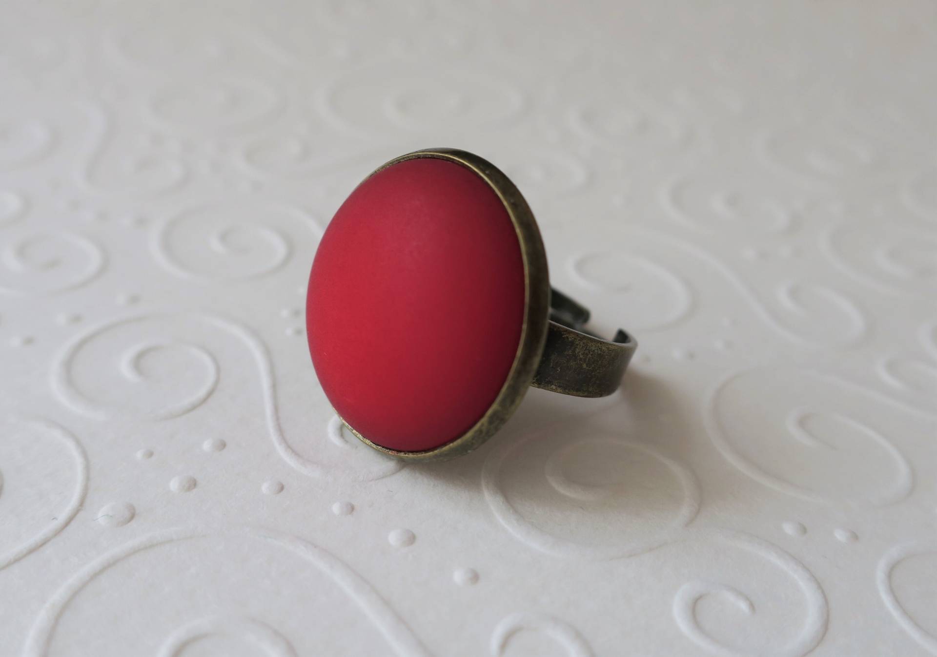On Fire - Roter Polaris-Ring | 20mm On Fire - Roter Polaris-Ring | 20mm von KateUndMo