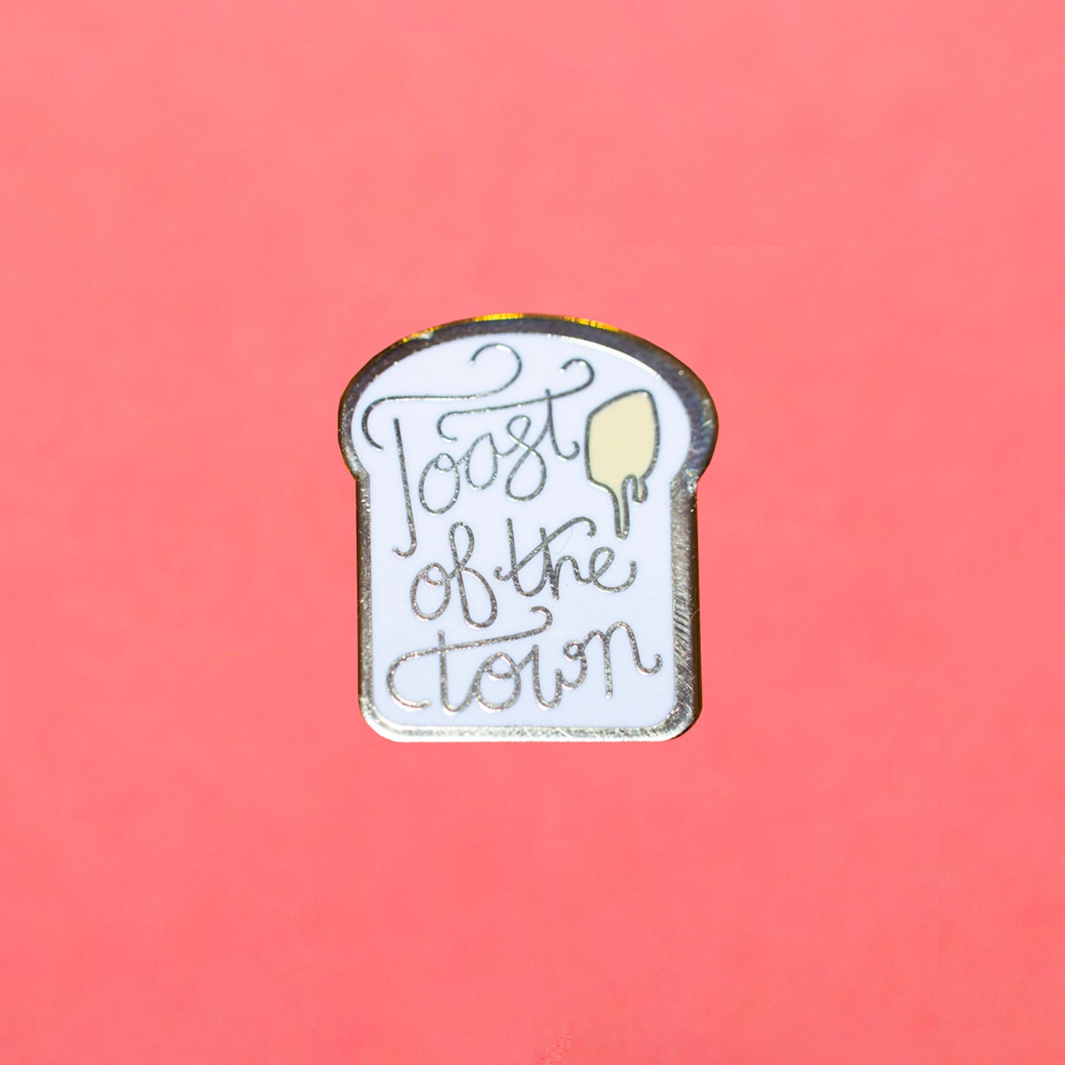Toast Der Stadt-Pin Toast Der Stadt-Pin von KateandCait