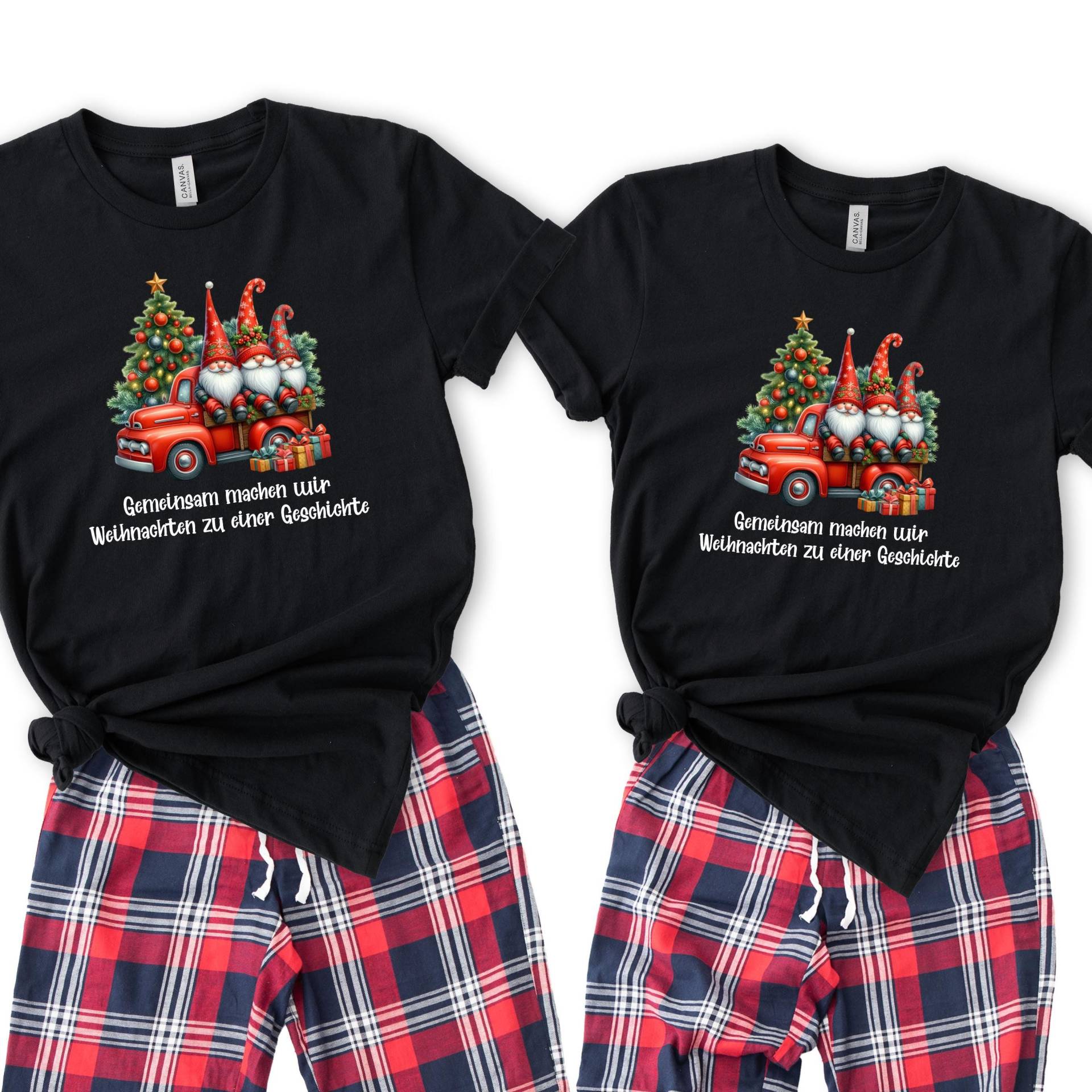 Matching Tshirt | Familien Shirts Weihnachten Erstes Partnerlook Blusen von Katelier1