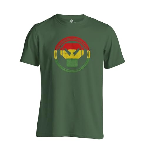 Emery Metalheadz T Shirt Drum and Bass Jungle Rave Alex Reece Goldie Green L Color XXL von Katelyn