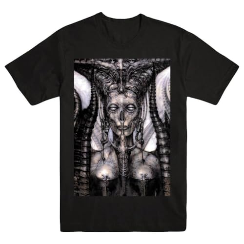 HR Giger Alien Black T-Shirt Black M Color S von Katelyn