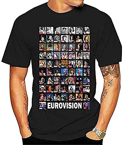 Summer Style T-Shirt Eurovision Winners 1956- T Shirt T Shirts Black L von Katelyn