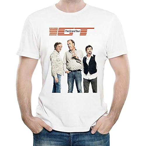 The Grand Tour T Shirt White Color Mens Fashion Short Sleeve The Grand Tour Logo T-Shirt Tops Tees Tshirt Casual T-Shirt White L Color S The Grand Tour T Shirt White Color Mens Fashion Short Sleeve The Grand Tour Logo T-Shirt Tops Tees Tshirt Casual T-Shirt White L Color S von Katelyn