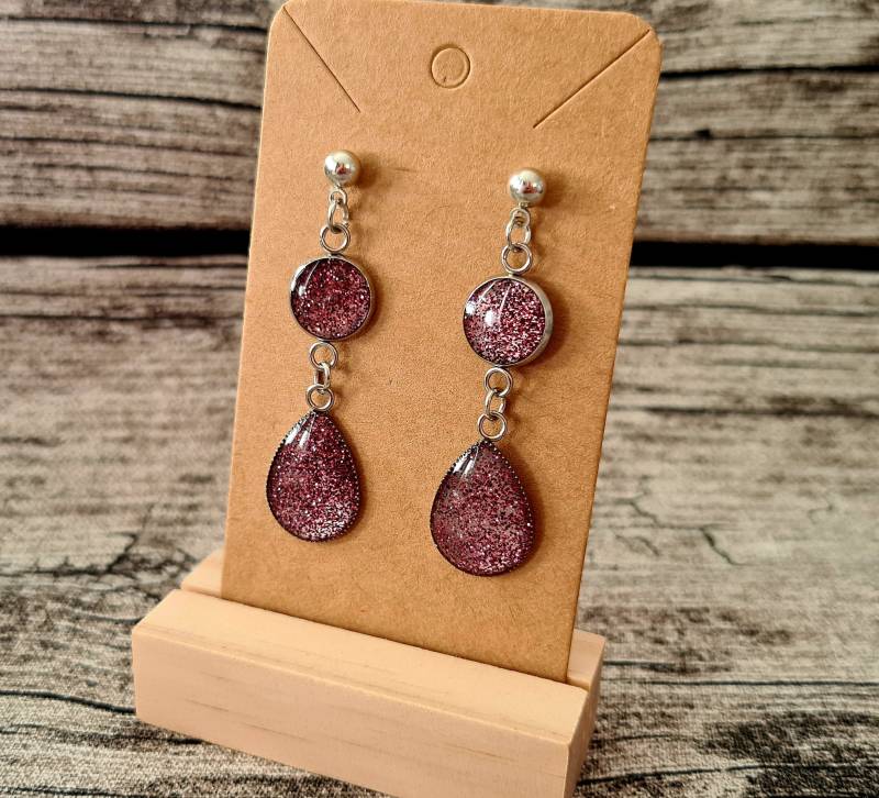 Ohrringe Aus Harz von KathKreativ