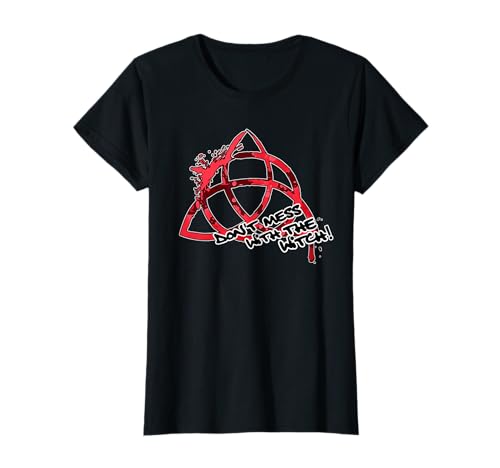 Damen Dont Mess With The Witch Hexe Hexenknoten Triqueta T-Shirt Damen Dont Mess With The Witch Hexe Hexenknoten Triqueta T-Shirt von Katharina Fairytale