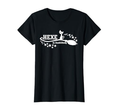 Damen Hexen Shirt Hexe in Ausbildung Damen Mädchen Frauen T-Shirt T-Shirt Damen Hexen Shirt Hexe in Ausbildung Damen Mädchen Frauen T-Shirt T-Shirt von Katharina Fairytale