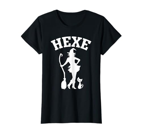 Hexen Shirt Hexe mit Schriftzug Damen Mädchen Frauen T-Shirt T-Shirt Hexen Shirt Hexe mit Schriftzug Damen Mädchen Frauen T-Shirt T-Shirt von Katharina Fairytale