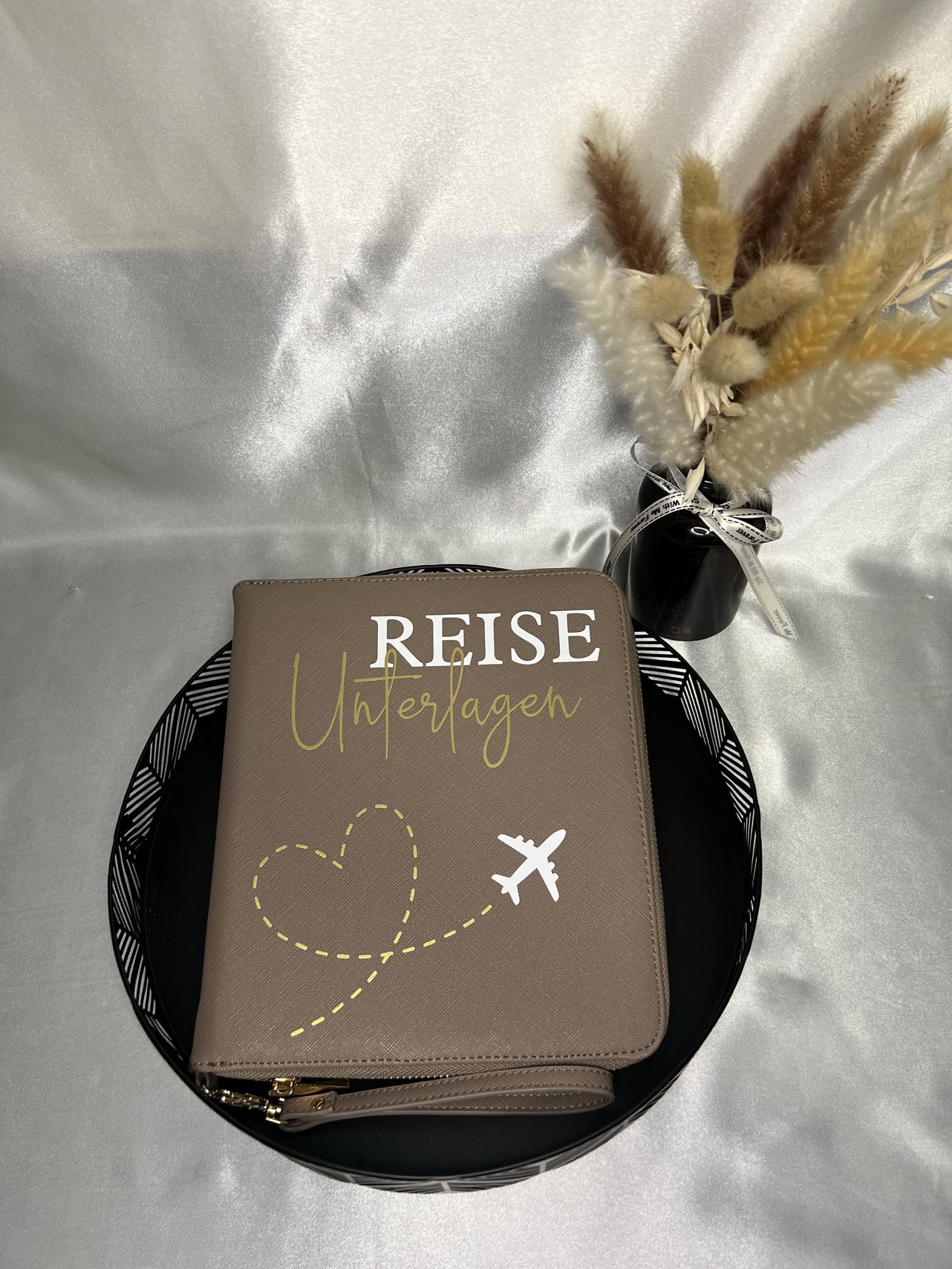 Reiseorganizer Familie/Reiseunterlagen Aufbewahrung Familien Organizer Dokumentenmappe Travelorganizer Mappe Für Reisen von KathasPlotterglueck