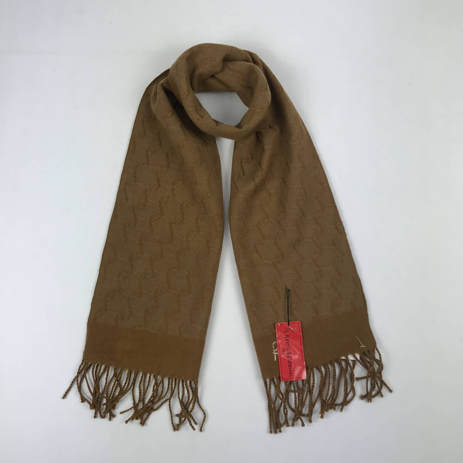 Vintage Roberta Di Camarino Wolle Schal Schalldämpfer Lammwolle Schals Damen Weihnachten Accessoires Winter Neujahr Geschenk von KatherineLuxuryShop