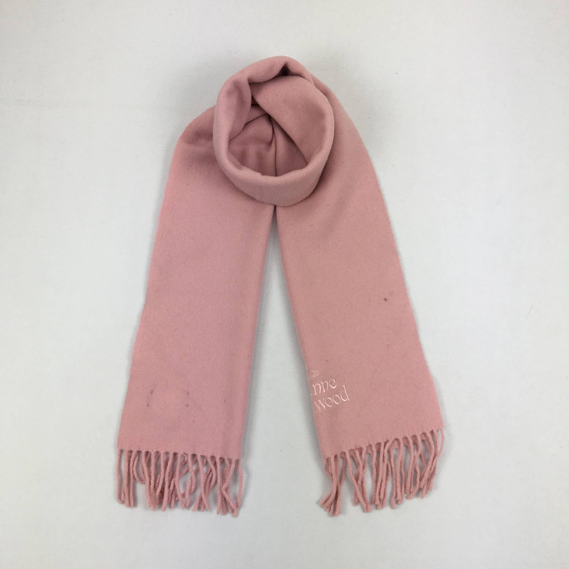 Vintage Vivienne Westwood Lammwolle Schals Winter Kugeln Wolle Schal Frauen Weihnachten Accessoires Krawatten Geschenk Für Sie von KatherineLuxuryShop