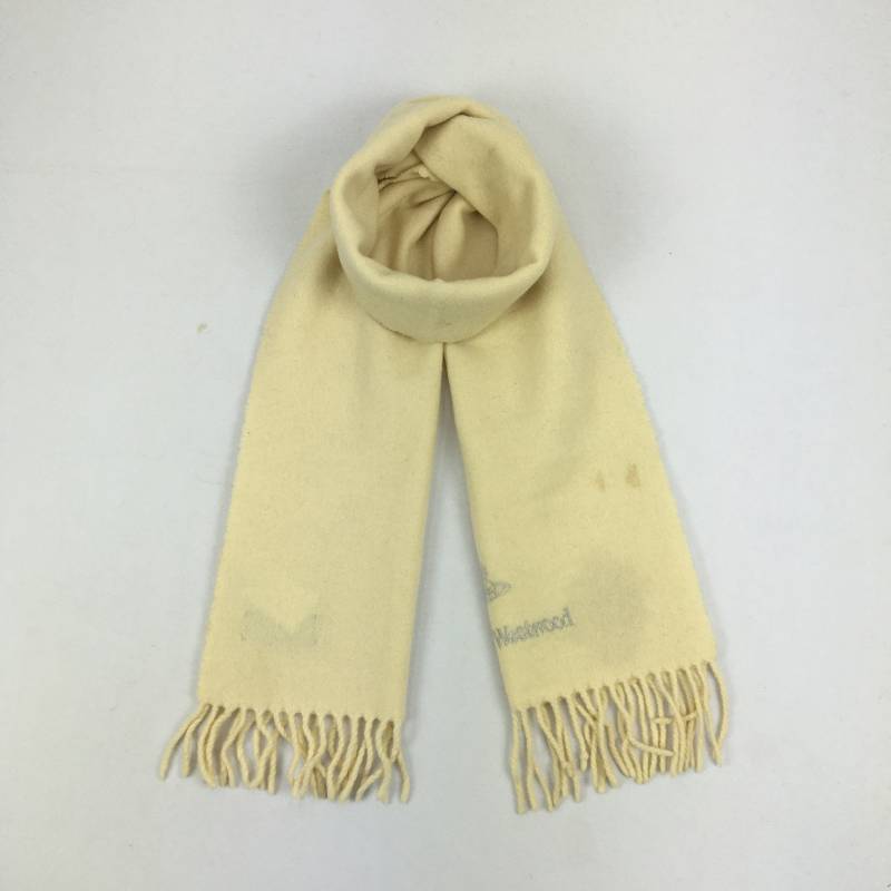 Vintage Vivienne Westwood Lammwolle Schals Winter Kugeln Wolle Schal Frauen Weihnachten Accessoires Krawatten Geschenk Für Sie von KatherineLuxuryShop