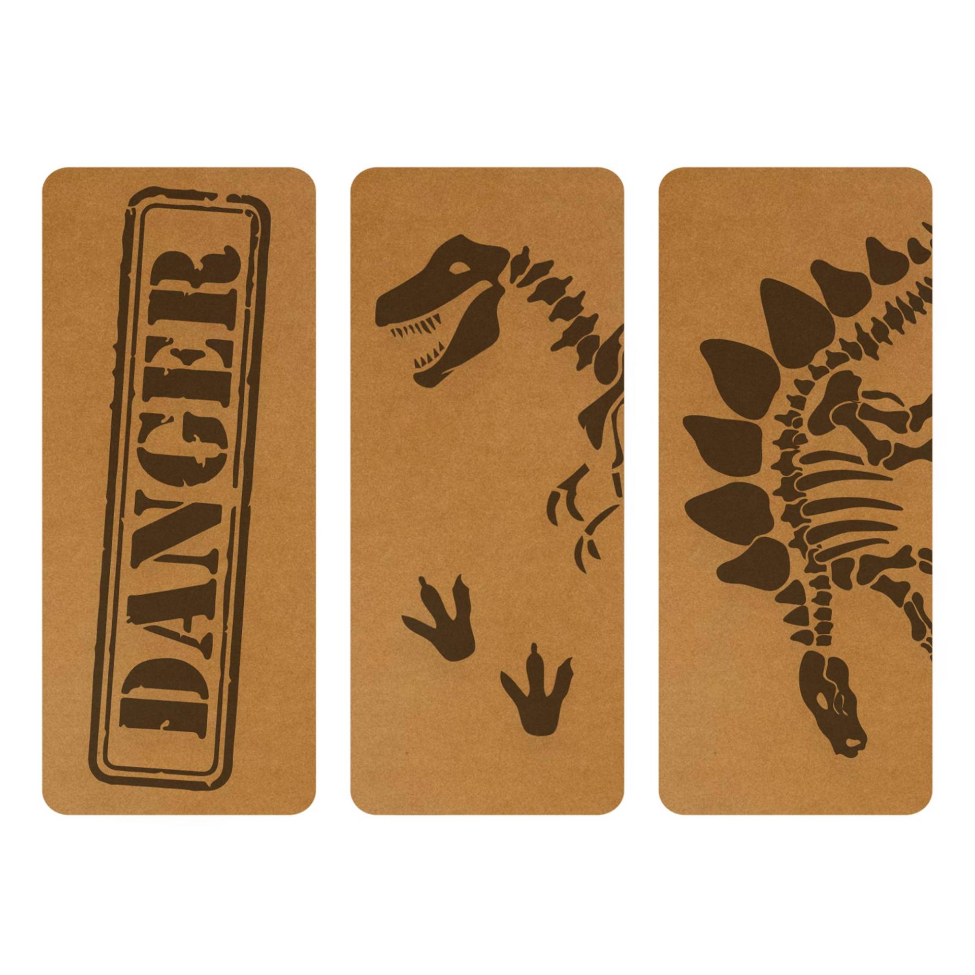 3 Stück Snappap Klapplabels Mit Dinosaurier - Labels Zum Aufnähen Set Danger Dino 3 Stück Snappap Klapplabels Mit Dinosaurier - Labels Zum Aufnähen Set Danger Dino von KathiKunterbuntShop