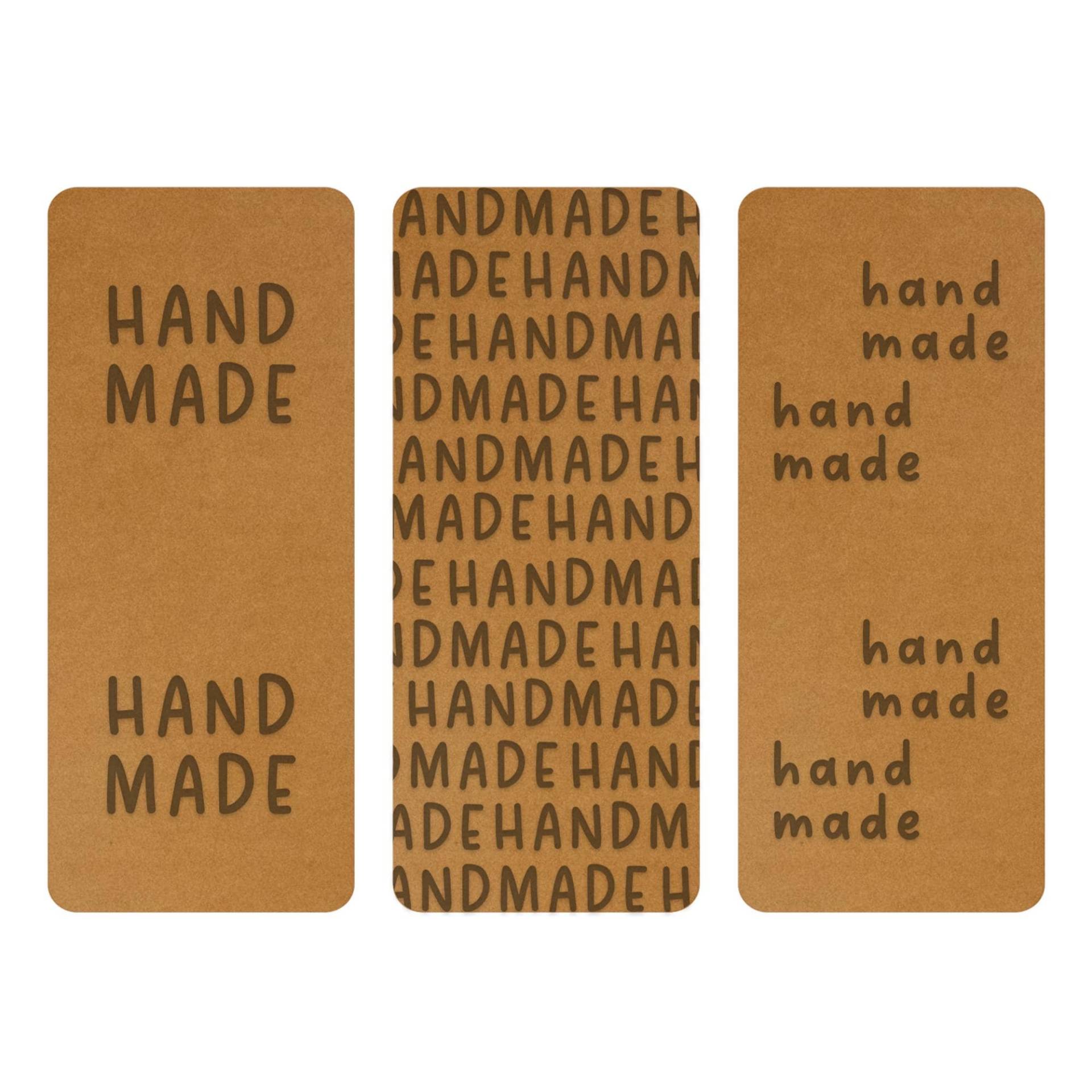 3 Stück Snappap Klapplabels Mit Handmade - Labels Zum Aufnähen Set 3 Stück Snappap Klapplabels Mit Handmade - Labels Zum Aufnähen Set von KathiKunterbuntShop