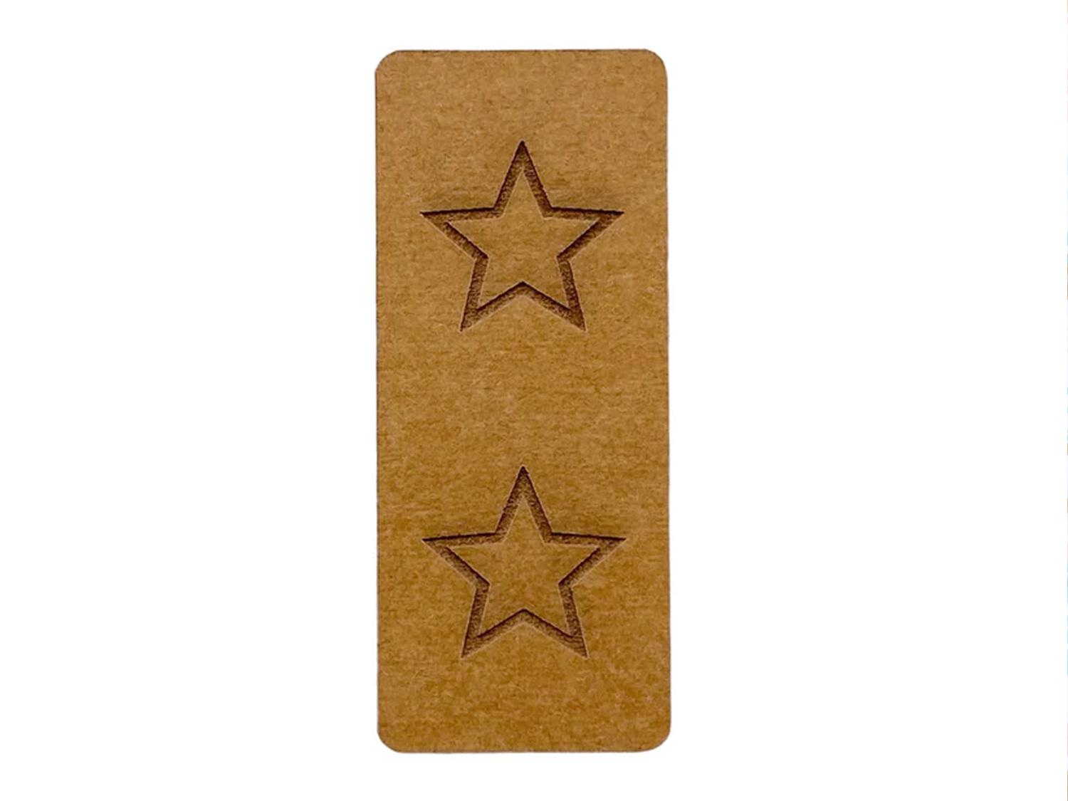 5 Stück Snappap Klapplabels Mit Stern - Labels Zum Aufnähen 5 Stück Snappap Klapplabels Mit Stern - Labels Zum Aufnähen von KathiKunterbuntShop