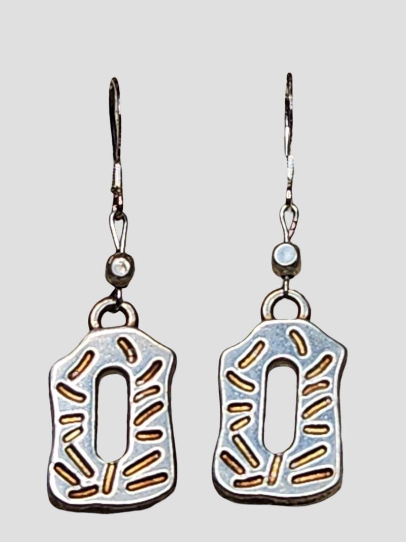 Gehämmerte Metallohrringe | E43 Gehämmerte Metallohrringe | E43 von KathiesJewelryDesign