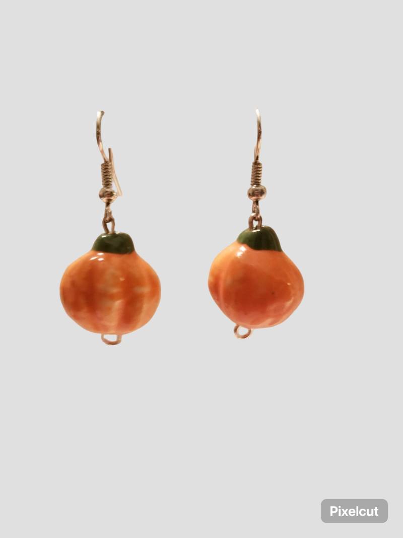 Kürbis Baumeln Ohrringe Kürbis Baumeln Ohrringe von KathiesJewelryDesign