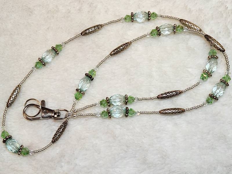 Lanyard/Ausweishalter | Georgia Lanyard/Ausweishalter | Georgia von KathiesJewelryDesign