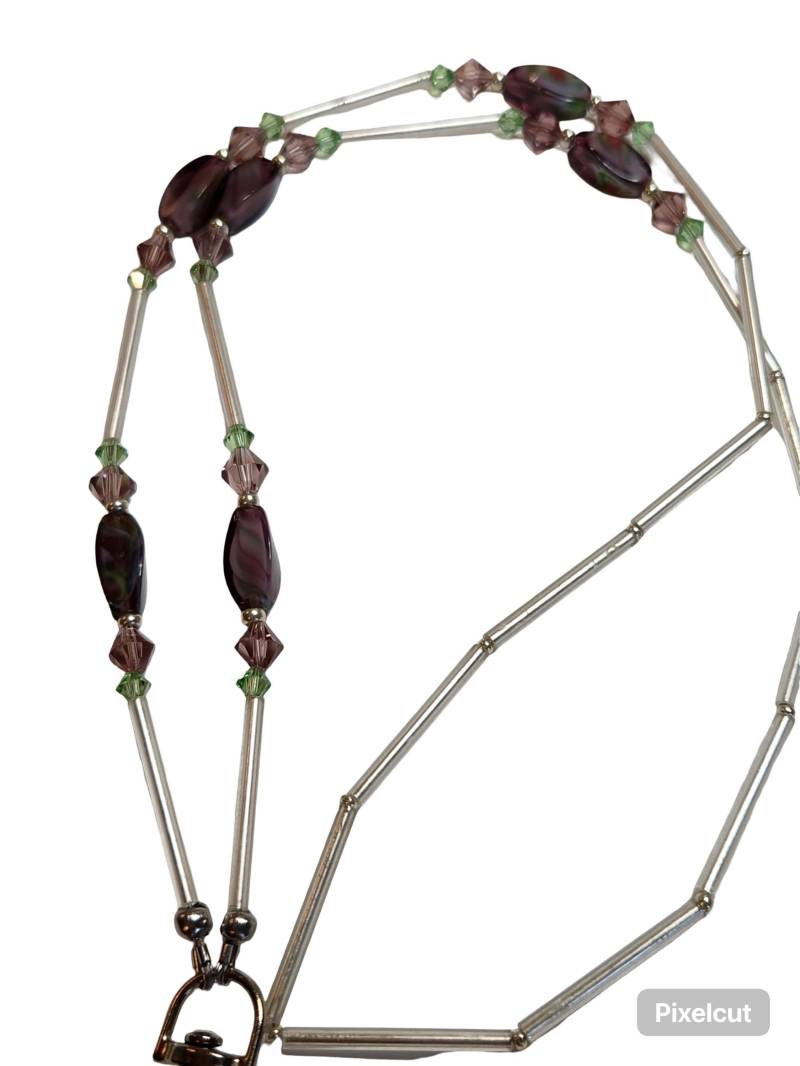 Schlüsselband/Ausweishalter | Claire Schlüsselband/Ausweishalter | Claire von KathiesJewelryDesign