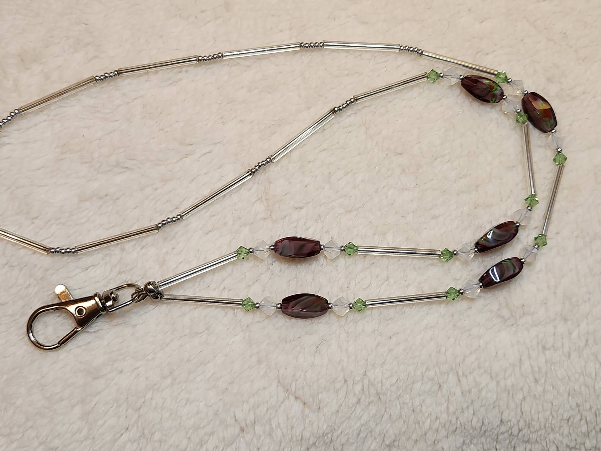 Schlüsselband/Ausweishalter | Marie Schlüsselband/Ausweishalter | Marie von KathiesJewelryDesign