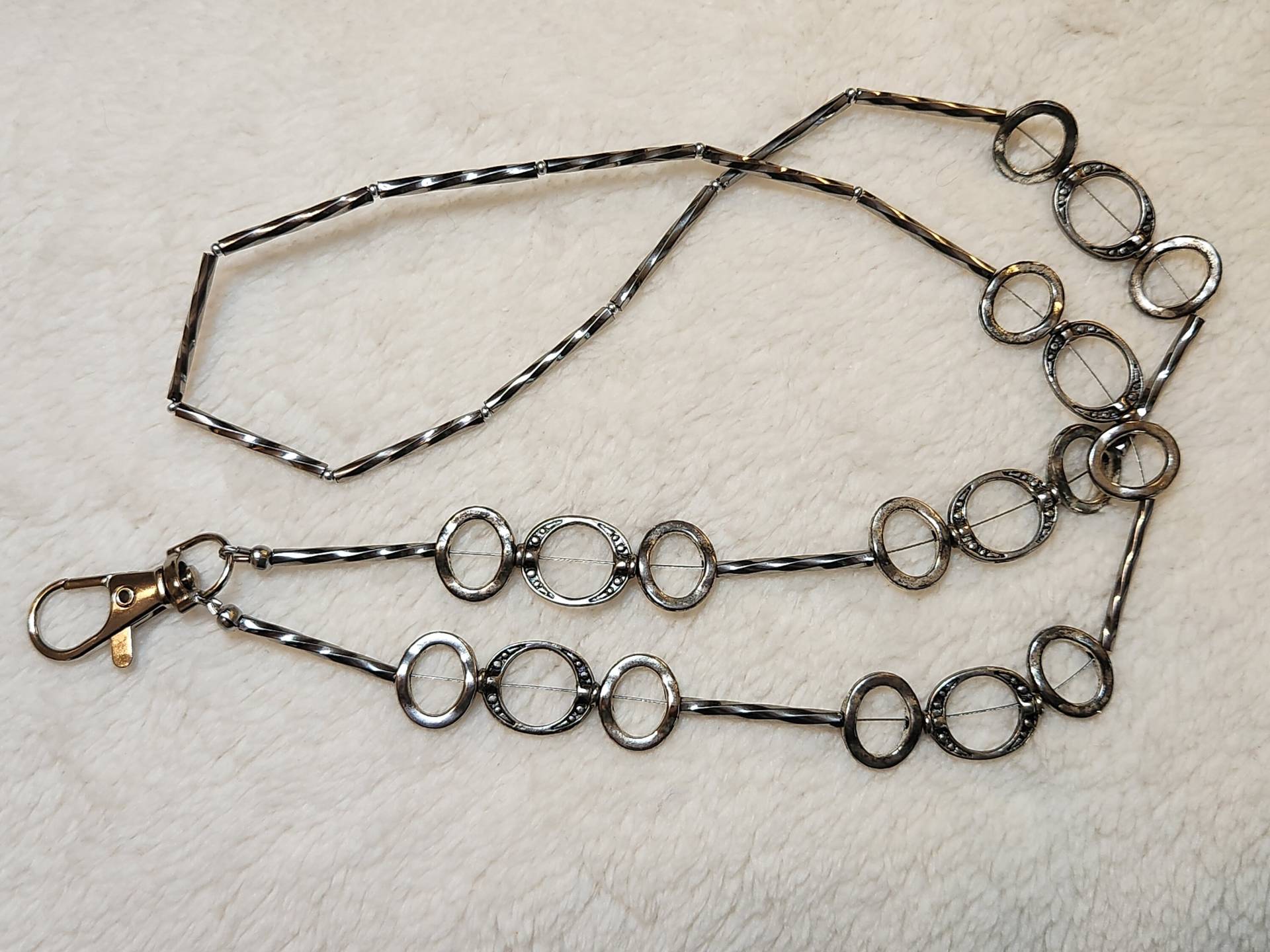 Schlüsselband/Ausweishalter | Shelley Schlüsselband/Ausweishalter | Shelley von KathiesJewelryDesign