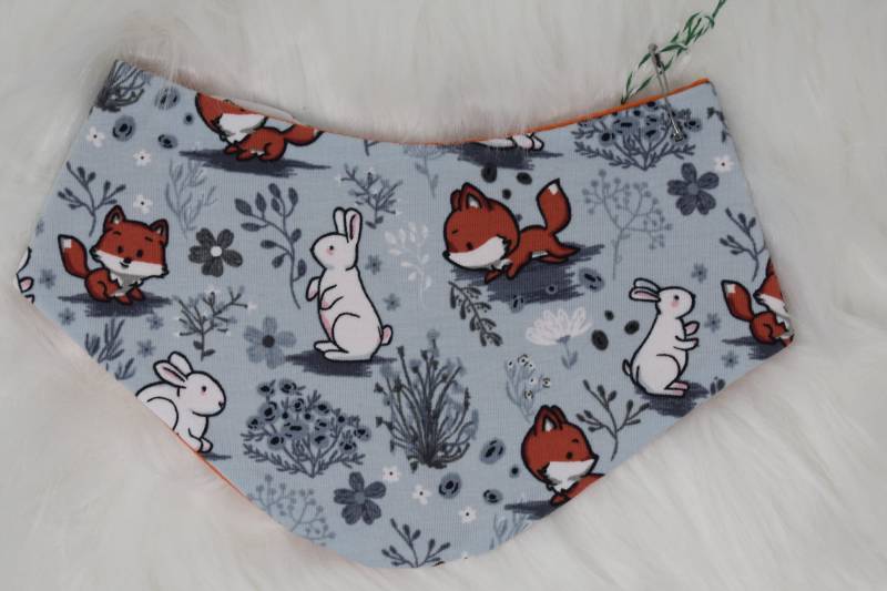 Halstuch "Fuchs Und Hase - Sky" von KathisHandmadeworld