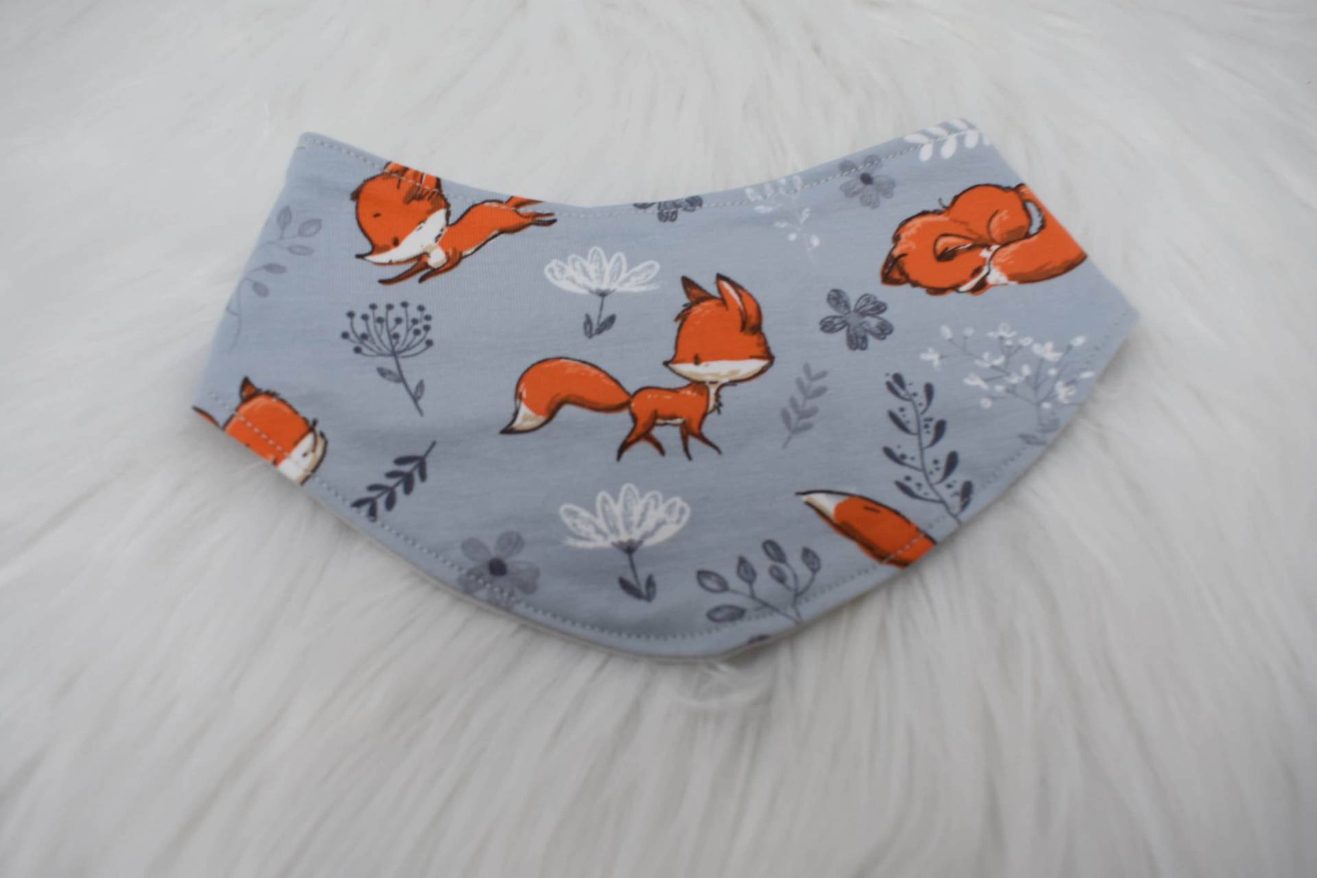Halstuch "Sweet Animals - Fox Grau" Halstuch "Sweet Animals - Fox Grau" von KathisHandmadeworld