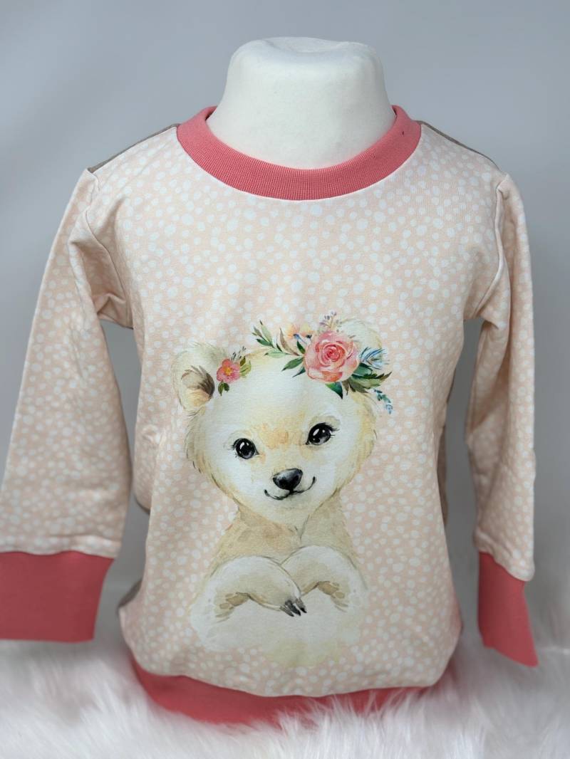Langarmshirt "Babybär" - Größe 86/92 von KathisHandmadeworld