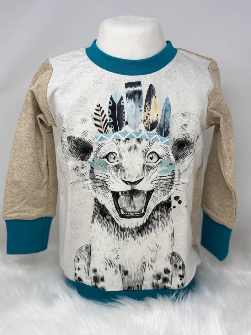 Langarmshirt "Boho-Löwe - Boy" von KathisHandmadeworld
