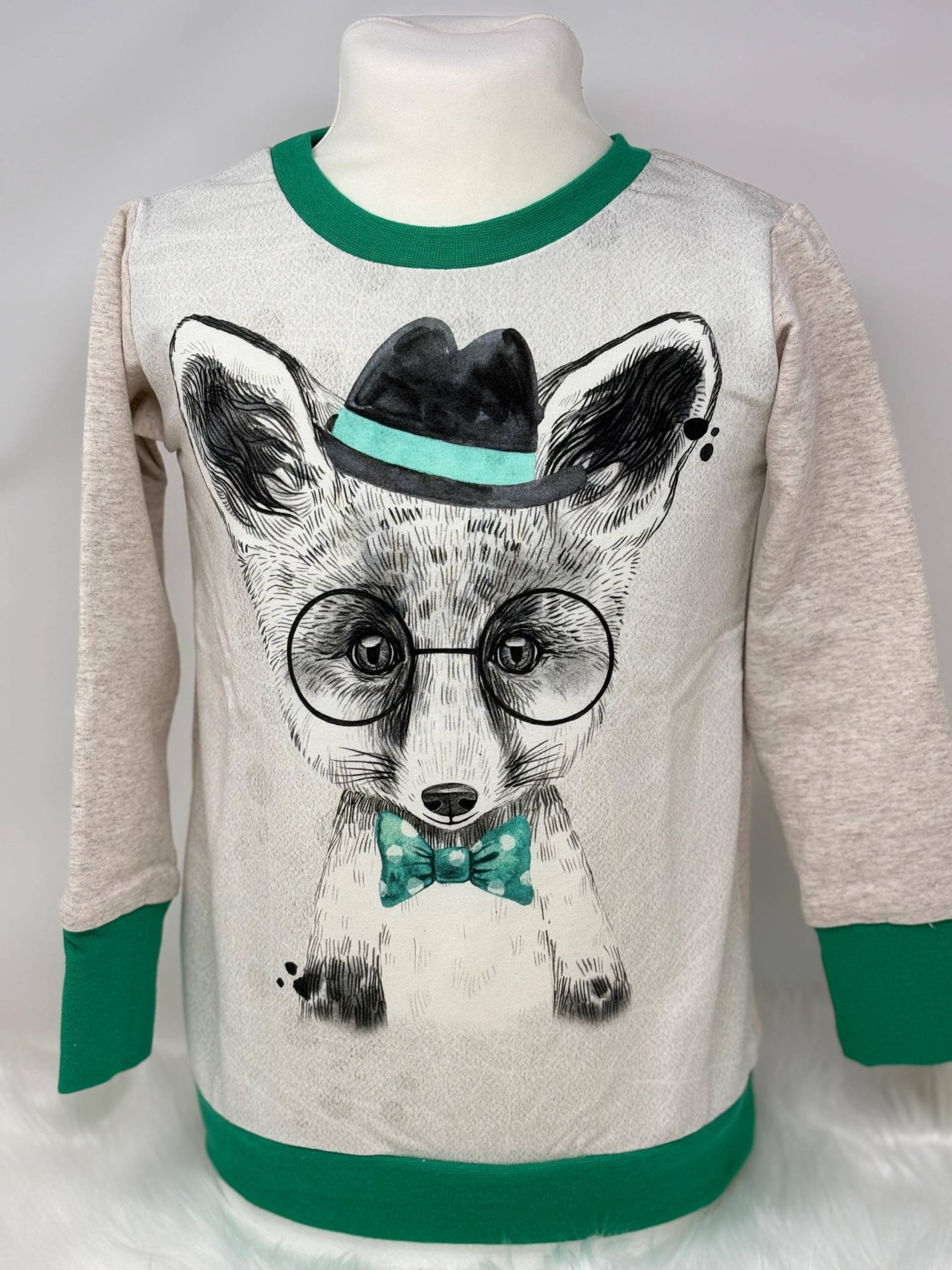 Langarmshirt "Fuchs" von KathisHandmadeworld