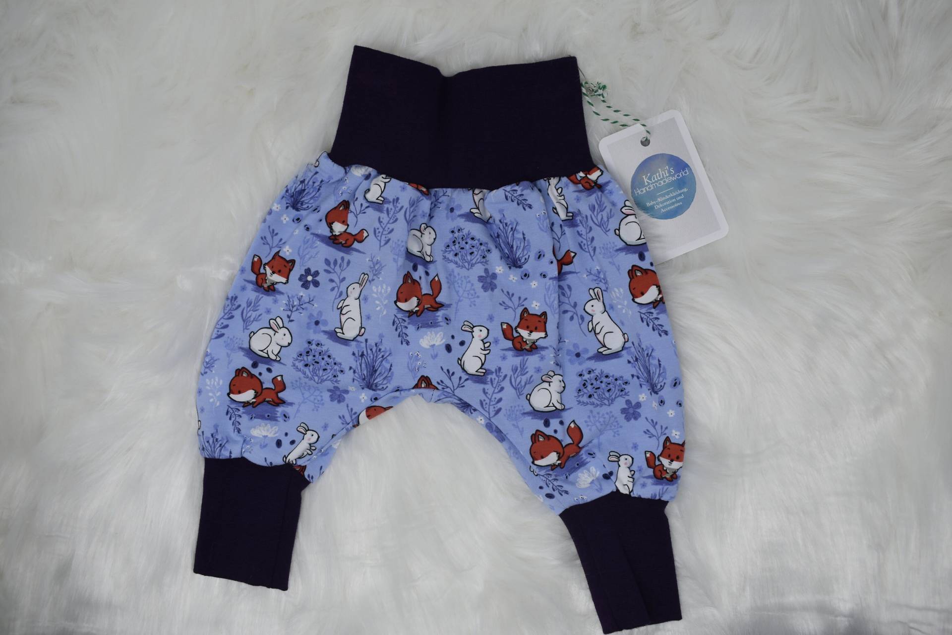 Pumphose "Fuchs Und Hase - Flieder von KathisHandmadeworld