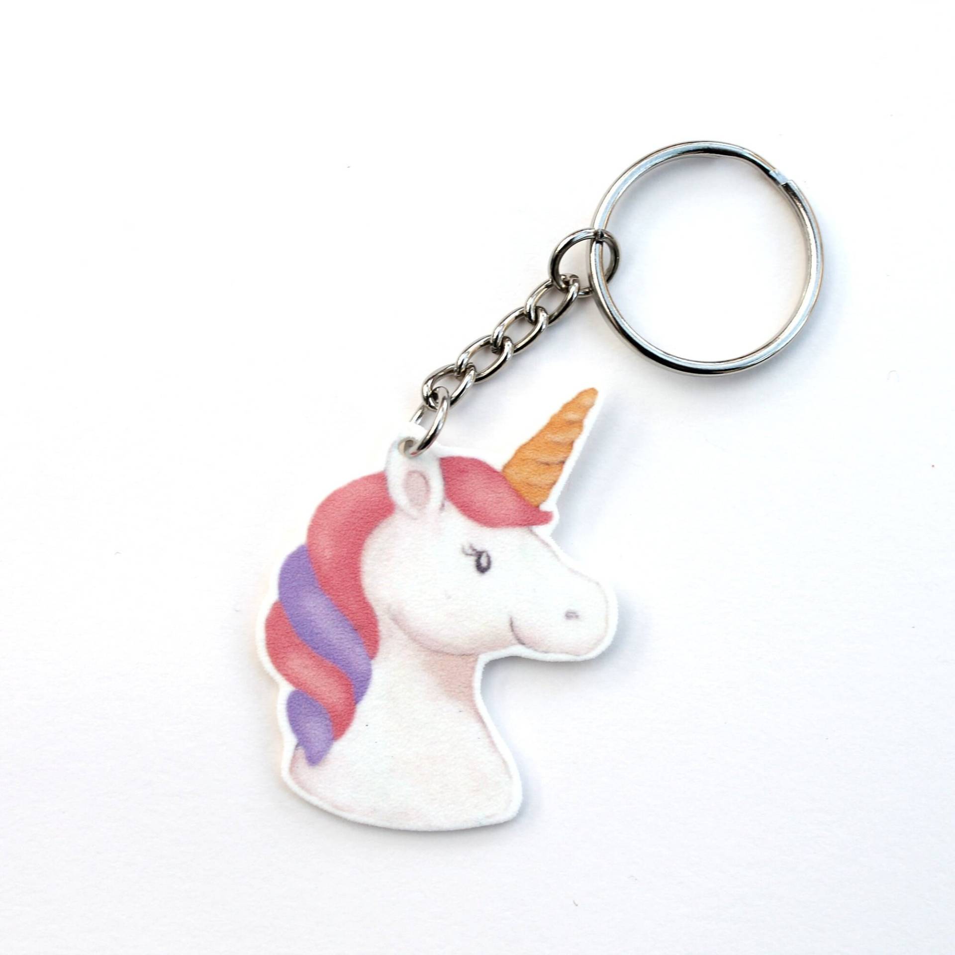 Einhorn Schlüsselanhänger Einhorn Schlüsselanhänger von KathleenIllustration