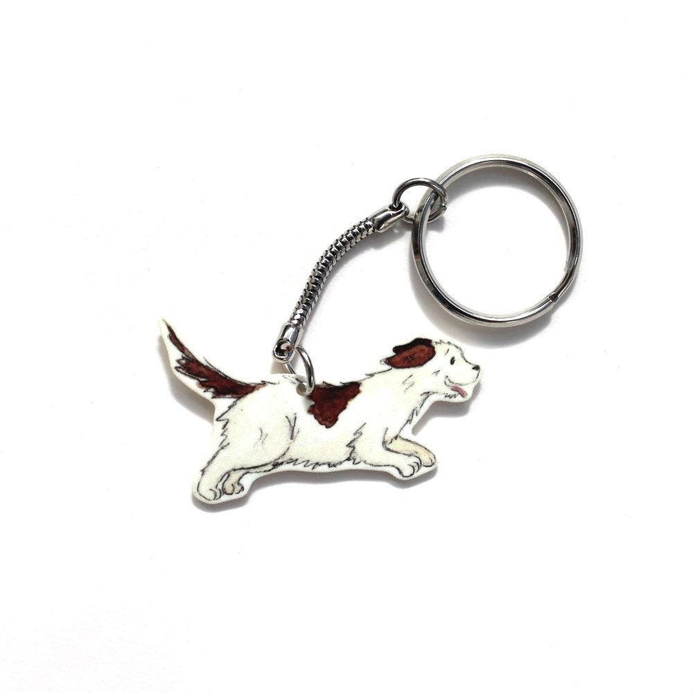 Hund Schlüsselanhänger Hund Schlüsselanhänger von KathleenIllustration