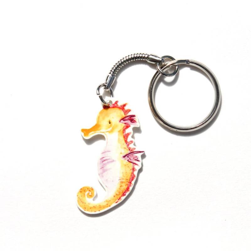 Seepferdchen Keyring/Schlüsselanhänger Seepferdchen Keyring/Schlüsselanhänger von KathleenIllustration