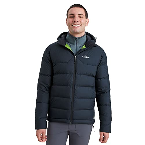 Kathmandu Epiq Herren Daunenjacke mit Kapuze, Schwarz , M von Kathmandu