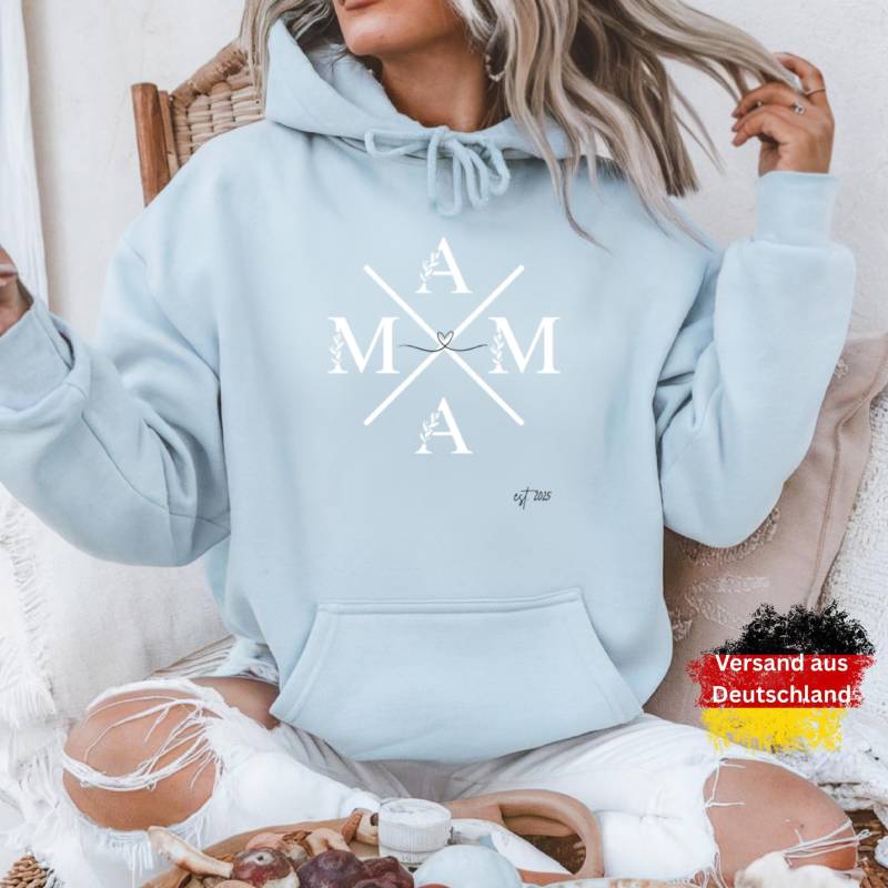 Mama Hoodie | Unisex Sweatshirt Minimalist Motherhood Gift von KathscheKadabra