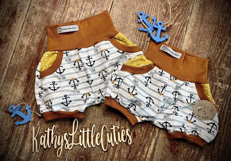 Kurze Pumpi „Moin" von KathysLittleCuties