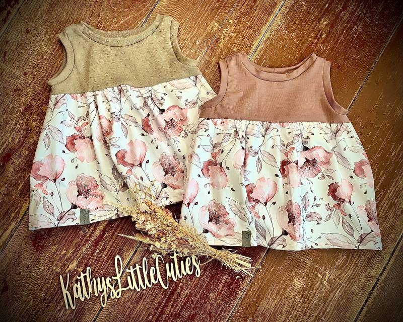 Tunika „Mohnblumen" von KathysLittleCuties