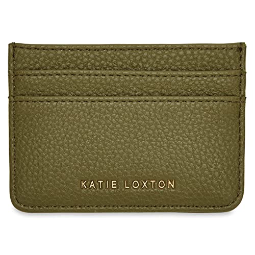 KATIE LOXTON Mia Coin Damen-Geldbörse, klein, vegan, Leder, Olivgrün, Olivgrün, 4 x 2.75 Inches von Katie Loxton