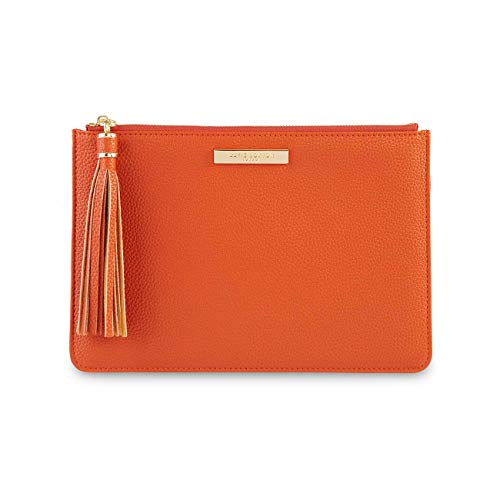 KATIE LOXTON Quastentasche für Damen, veganes Leder, mittelgroß, Clutch, Burnt Orange, burnt orange von Katie Loxton