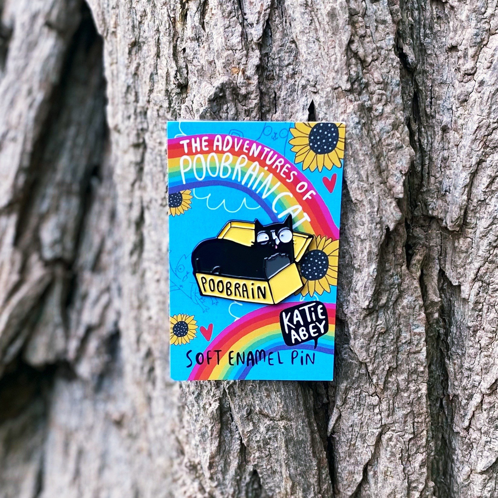Poobrain Katzen Emaille Pin - Katie Abey Crazy Cat Lady Poobrain Katzen Emaille Pin - Katie Abey Crazy Cat Lady von KatieAbey