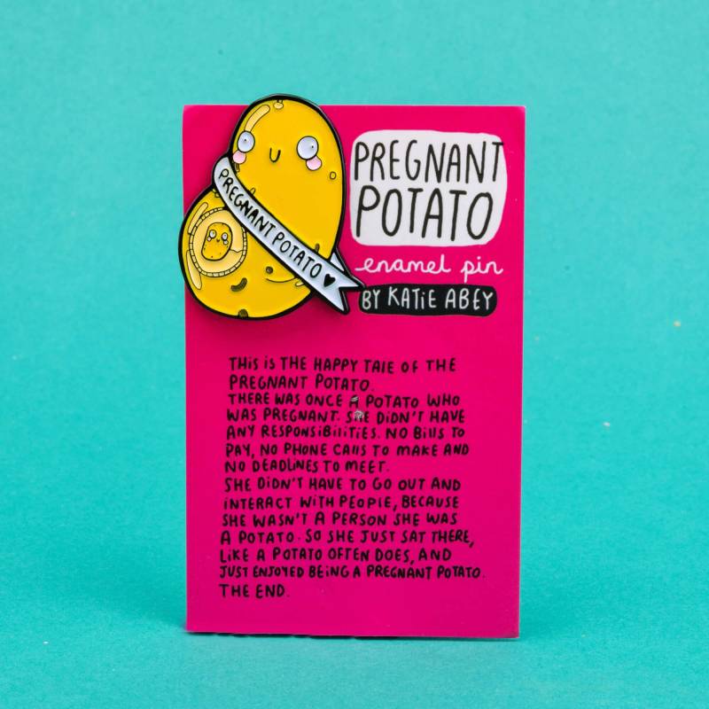 Schwangere Kartoffel - Soft Enamel Pin Schwangerschaft Anstecker Katie Abey Baby Shower Schwangere Kartoffel - Soft Enamel Pin Schwangerschaft Anstecker Katie Abey Baby Shower von KatieAbey