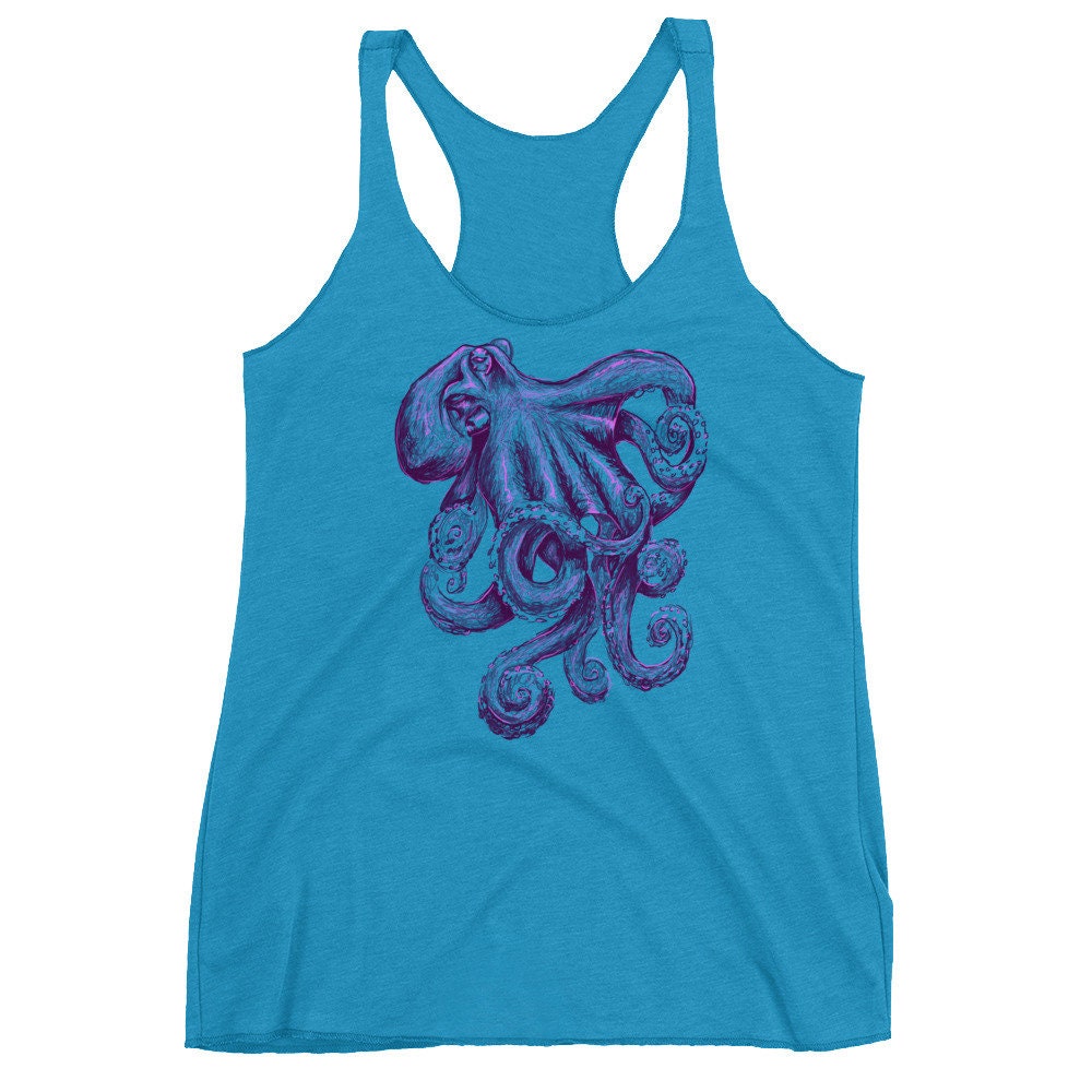 Sketchtopus/Frauen Racerback Tank Sketchtopus/Frauen Racerback Tank von KatieWalshArt