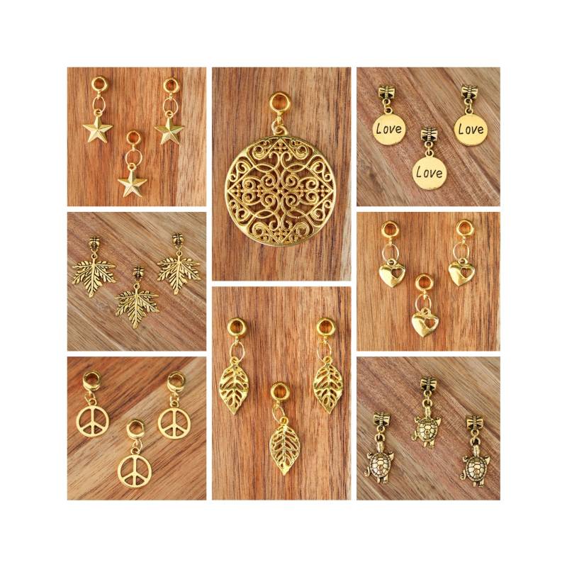 Charms -Gold Charms -Gold von KatinkaDreads