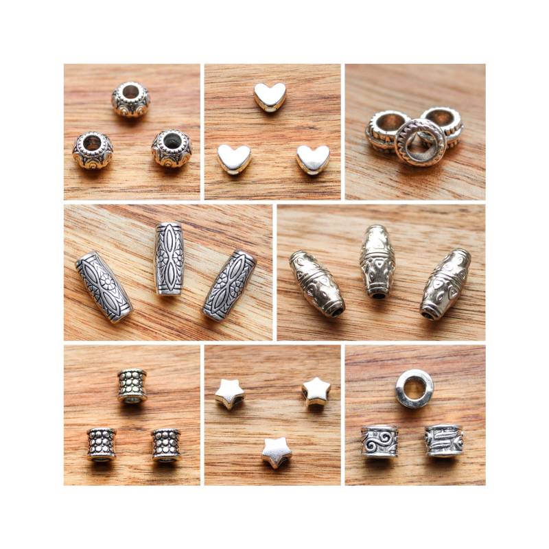 Perlen -Silber von KatinkaDreads