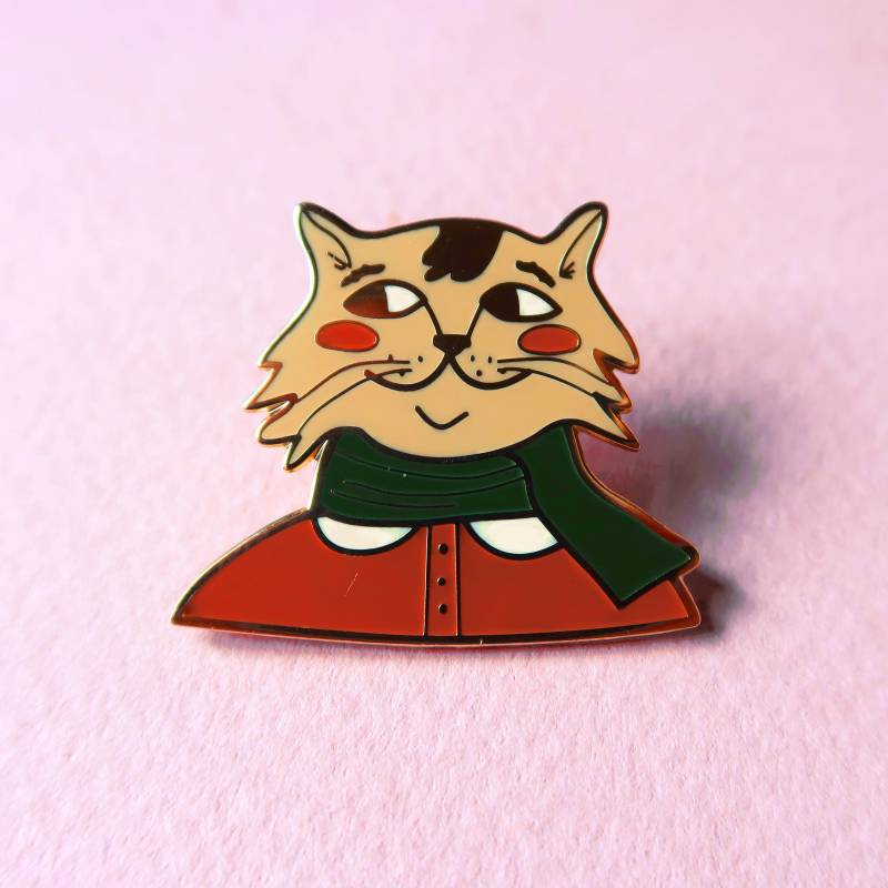 Jahreszeitliche Katzennadel, Süße Weihnachten Mr. Cat Hard Emaille Pin, Winter Kawaii Katzen Brosche Oder Reversnadel Jahreszeitliche Katzennadel, Süße Weihnachten Mr. Cat Hard Emaille Pin, Winter Kawaii Katzen Brosche Oder Reversnadel von KatinkaFeijsShop