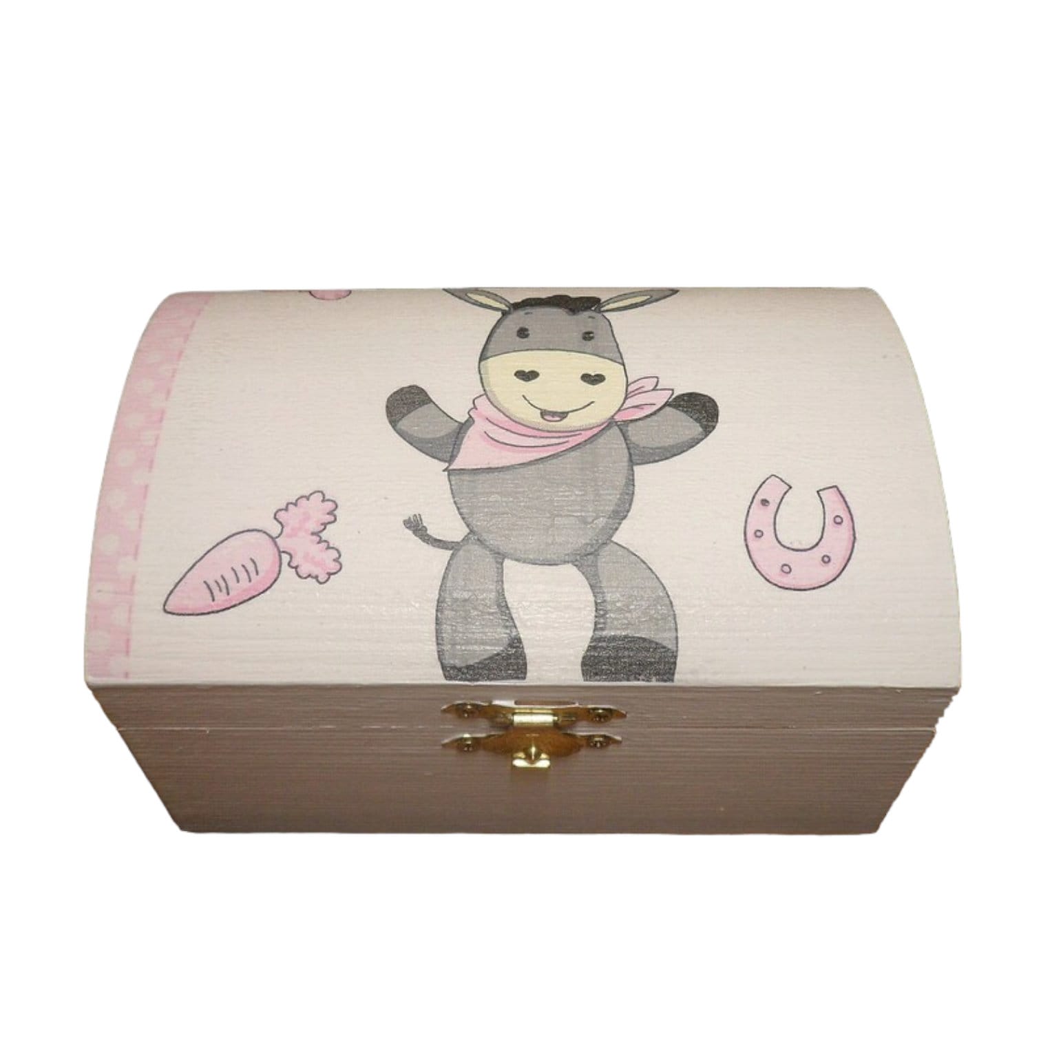 Kleine Truhe Esel Rosa von KatisCreativWelt